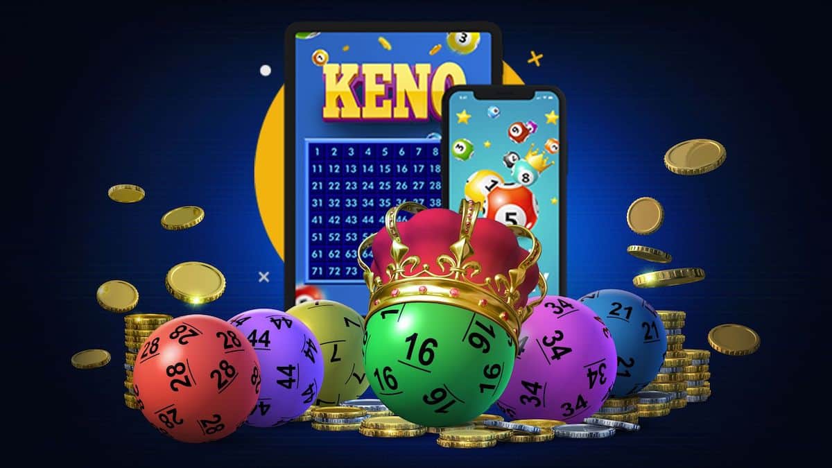 Lottery in an online casino