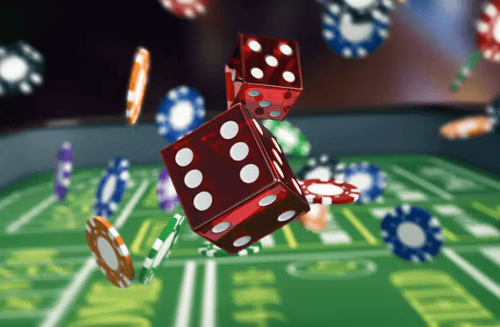 Dice games in an online casino